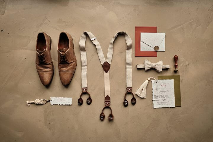 Herrenaccessoires Hochzeitsinspiration